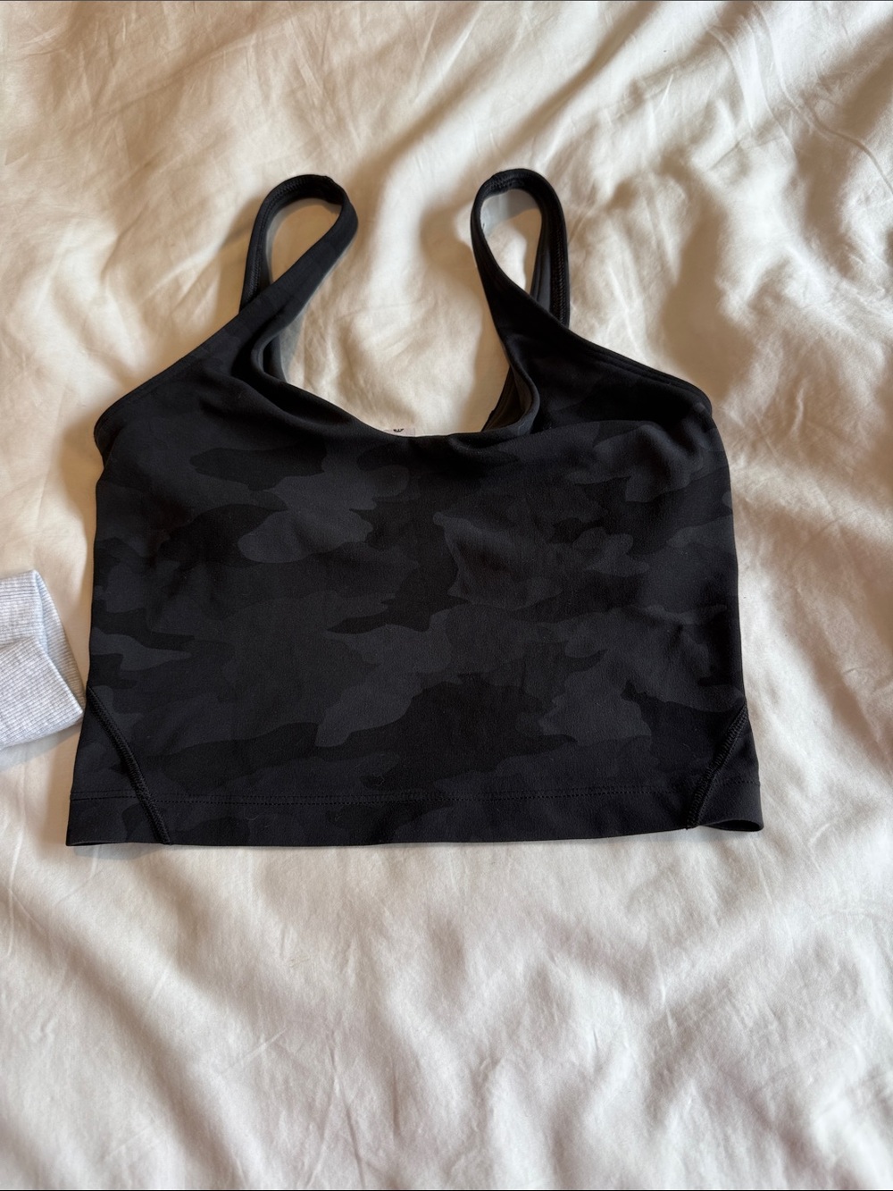Lululemon camo Black Sports tank.